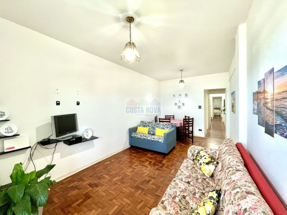 Apartamento com 1 Quarto à Venda ou Locação, 73 m² em Gonzaga - Santos