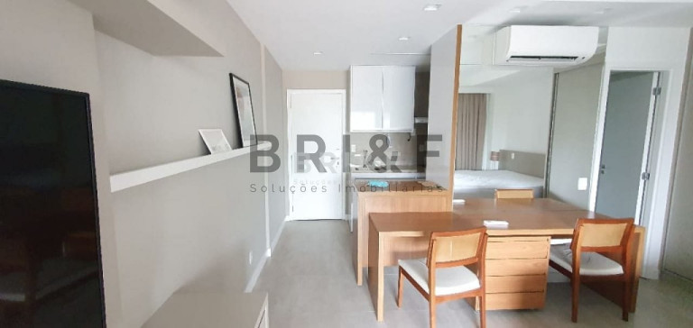 Imagem Apartamento com 1 Quarto para Alugar, 42 m² em Brooklin - São Paulo Imagem Apartamento com 1 Quarto para Alugar, 42 m² em Brooklin - São Paulo