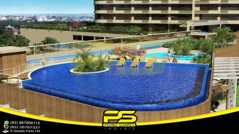 Imagem Apartamento com 2 Quartos à Venda, 160 m² em Altiplano Cabo Branco - João Pessoa