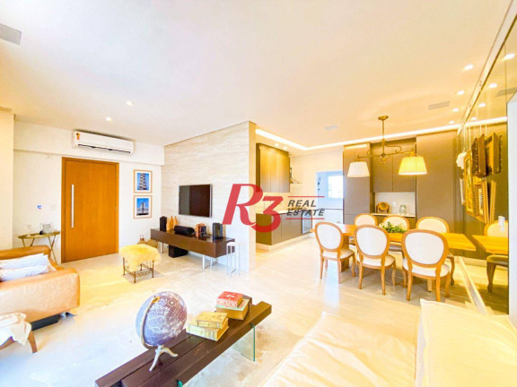 Imagem Apartamento com 3 Quartos à Venda, 159 m² em Embaré - Santos Imagem Apartamento com 3 Quartos à Venda, 159 m² em Embaré - Santos