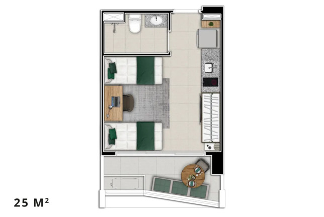 Imagem Apartamento à Venda, 25 m² em Butantã - São Paulo Imagem Apartamento à Venda, 25 m² em Butantã - São Paulo