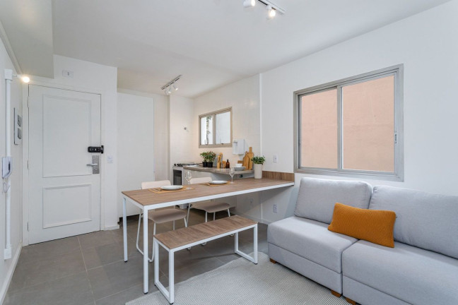 Apartamento com 1 Quarto para Alugar, 32 m² em Consolação - São Paulo