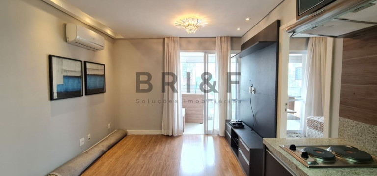 Imagem Apartamento com 1 Quarto à Venda, 43 m² em Brooklin - São Paulo Imagem Apartamento com 1 Quarto à Venda, 43 m² em Brooklin - São Paulo