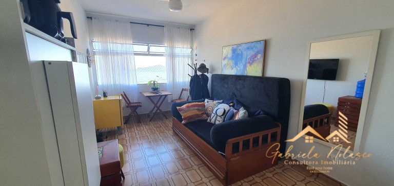 Imagem Kitnet com 1 Quarto para Alugar, 33 m² em José Menino - Santos Imagem Kitnet com 1 Quarto para Alugar, 33 m² em José Menino - Santos