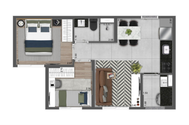 Imagem Apartamento com 2 Quartos à Venda, 38 m² em Freguesia Do ó - São Paulo Imagem Apartamento com 2 Quartos à Venda, 38 m² em Freguesia Do ó - São Paulo