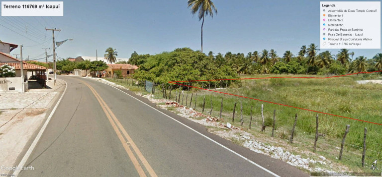 Imagem Terreno à Venda, 116.769 m² em Gamboa - Icapuí Imagem Terreno à Venda, 116.769 m² em Gamboa - Icapuí