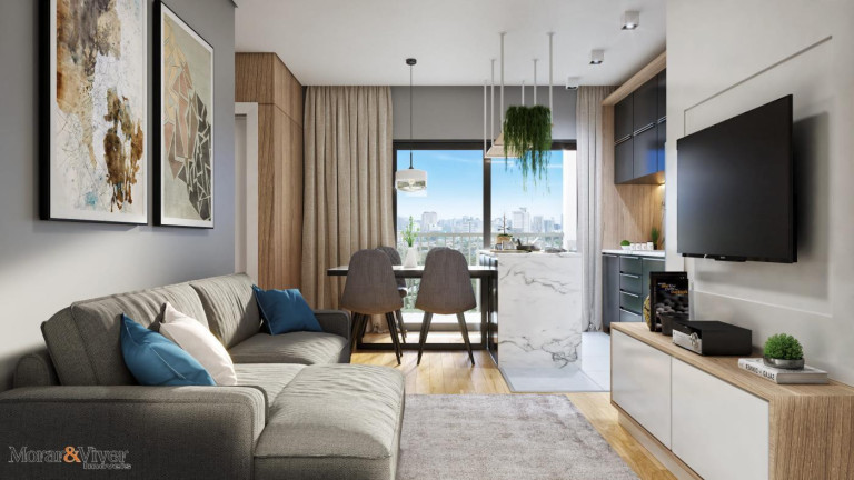 Imagem Apartamento com 1 Quarto à Venda, 38 m² em água Verde - Curitiba