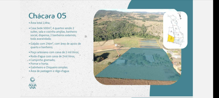 Imagem Chácara com 2 Quartos à Venda, 24.000 m² em Gameleira De Goiás Imagem Chácara com 2 Quartos à Venda, 24.000 m² em Gameleira De Goiás