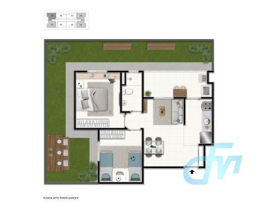 Imagem Apartamento com 2 Quartos à Venda, 49 m² em Mogi Moderno - Mogi Das Cruzes Imagem Apartamento com 2 Quartos à Venda, 49 m² em Mogi Moderno - Mogi Das Cruzes