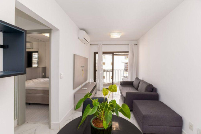Imagem Apartamento com 1 Quarto para Alugar, 42 m² em Itaim Bibi - São Paulo Imagem Apartamento com 1 Quarto para Alugar, 42 m² em Itaim Bibi - São Paulo
