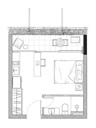 Imagem Studio com 1 Quarto à Venda, 25 m² em Vila Madalena - São Paulo Imagem Studio com 1 Quarto à Venda, 25 m² em Vila Madalena - São Paulo
