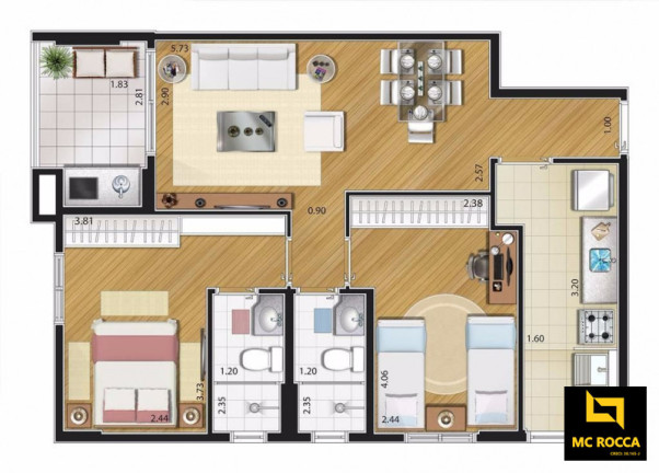 Imagem Apartamento com 2 Quartos à Venda, 67 m² em Santa Paula - São Caetano Do Sul Imagem Apartamento com 2 Quartos à Venda, 67 m² em Santa Paula - São Caetano Do Sul