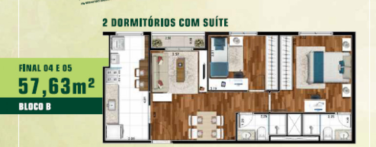 Imagem Apartamento com 3 Quartos à Venda, 92 m² em Jardim Tupanci - Barueri