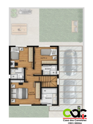 Imagem Casa com 3 Quartos à Venda, em Parque Primavera - Poços De Caldas Imagem Casa com 3 Quartos à Venda, em Parque Primavera - Poços De Caldas
