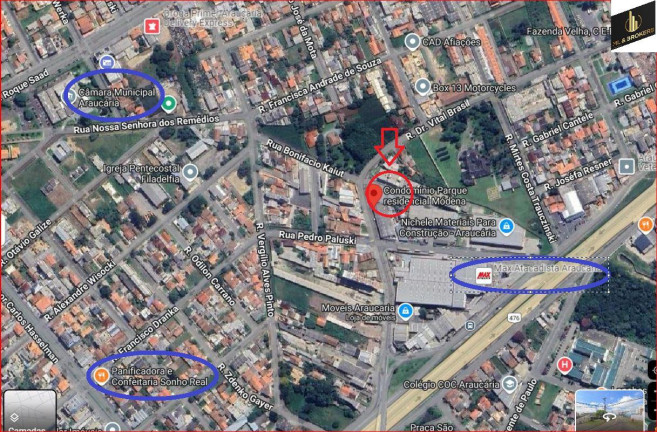Imagem Apartamento com 3 Quartos à Venda, 59 m² em Estação - Araucária Imagem Apartamento com 3 Quartos à Venda, 59 m² em Estação - Araucária