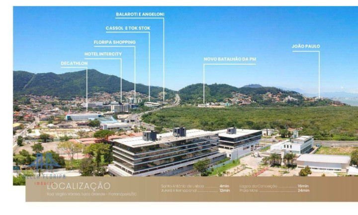 Imagem Apartamento com 3 Quartos à Venda, 98 m² em Saco Grande - Florianópolis Imagem Apartamento com 3 Quartos à Venda, 98 m² em Saco Grande - Florianópolis