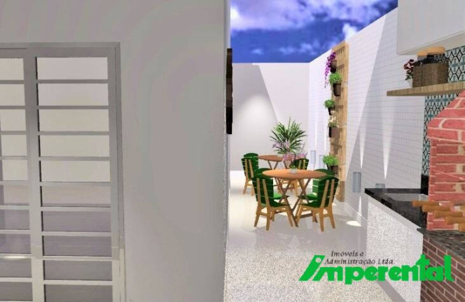 Imagem Casa com 3 Quartos à Venda, 109 m² em Embaré - Santos Imagem Casa com 3 Quartos à Venda, 109 m² em Embaré - Santos