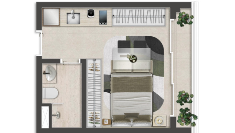 Imagem Apartamento com 2 Quartos à Venda, 38 m² em Indianópolis - São Paulo Imagem Apartamento com 2 Quartos à Venda, 38 m² em Indianópolis - São Paulo