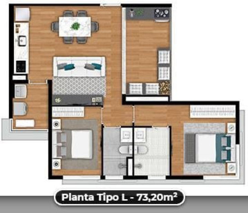 Imagem Apartamento com 2 Quartos à Venda, 77 m² em Vila Mariana - São Paulo