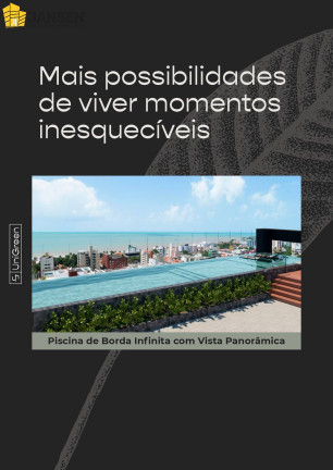 Imagem Apartamento com 1 Quarto à Venda, 36 m² em Manaíra - João Pessoa