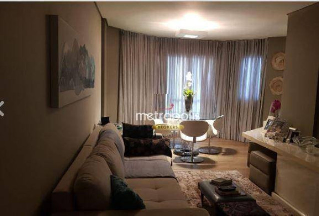 Apartamento com 3 Quartos à Venda, 110 m² em Jardim - Santo André