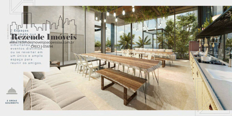 Imagem Loft com 1 Quarto à Venda, 45 m² em Manaíra - João Pessoa