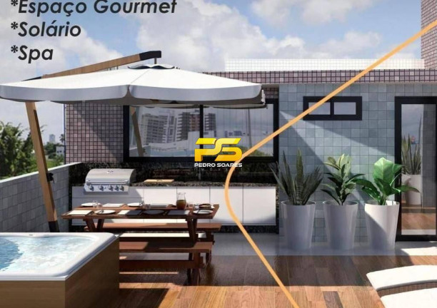 Imagem Cobertura com 3 Quartos à Venda, 130 m² em Bancários - João Pessoa Imagem Cobertura com 3 Quartos à Venda, 130 m² em Bancários - João Pessoa