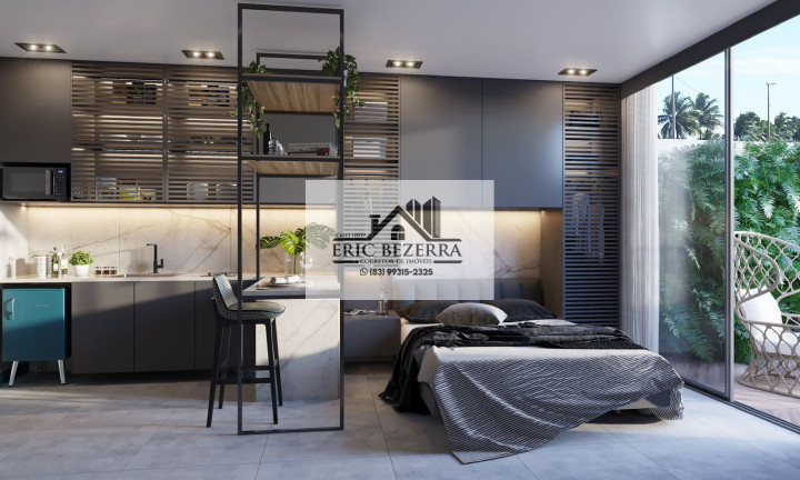 Imagem Flat com 1 Quarto à Venda, 37 m² em Intermares - Cabedelo Imagem Flat com 1 Quarto à Venda, 37 m² em Intermares - Cabedelo