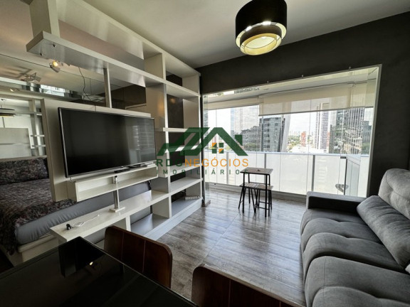 Imagem Apartamento com 1 Quarto para Alugar, 33 m² em Santo Amaro - São Paulo Imagem Apartamento com 1 Quarto para Alugar, 33 m² em Santo Amaro - São Paulo