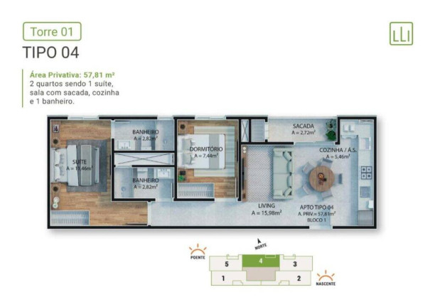 Imagem Apartamento com 3 Quartos à Venda, 68 m² em Varzea - Itapema Imagem Apartamento com 3 Quartos à Venda, 68 m² em Varzea - Itapema