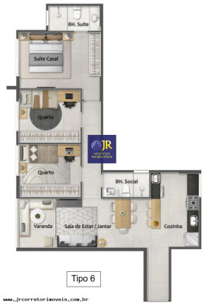 Imagem Imóvel com 2 Quartos à Venda, 66 m² em Praia Da Costa - Vila Velha
