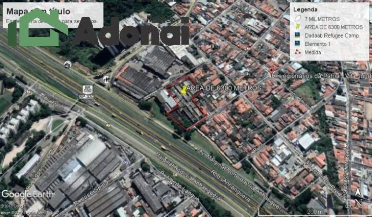 Imagem Terreno à Venda, 6.100 m² em Vila Jundiainópolis - Jundiaí