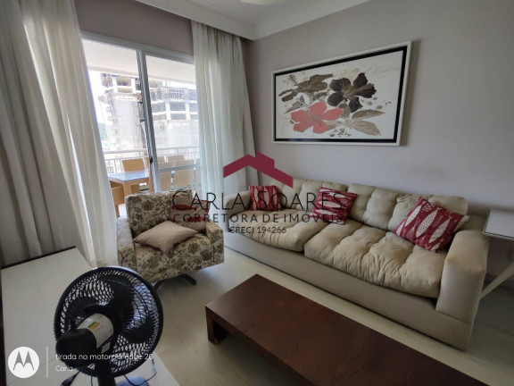 Imagem Apartamento com 3 Quartos à Venda, 125 m² em Vila Alzira - Guarujá