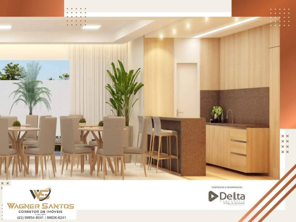 Imagem Apartamento com 2 Quartos à Venda, 57 m² em Jardim Cidade Universitária - João Pessoa