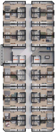 Imagem Apartamento com 1 Quarto à Venda, 24 m² em São João - Itajaí Imagem Apartamento com 1 Quarto à Venda, 24 m² em São João - Itajaí