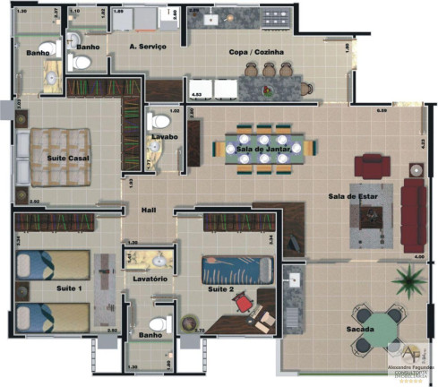 Imagem Apartamento com 3 Quartos à Venda, 105 m² em Setor Bueno - Goiânia Imagem Apartamento com 3 Quartos à Venda, 105 m² em Setor Bueno - Goiânia