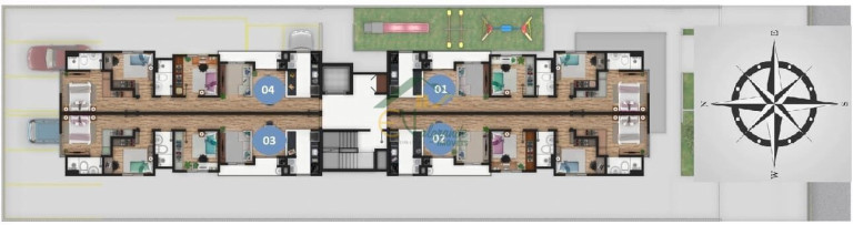 Imagem Apartamento com 3 Quartos à Venda, 77 m² em Centro - Pinhais Imagem Apartamento com 3 Quartos à Venda, 77 m² em Centro - Pinhais