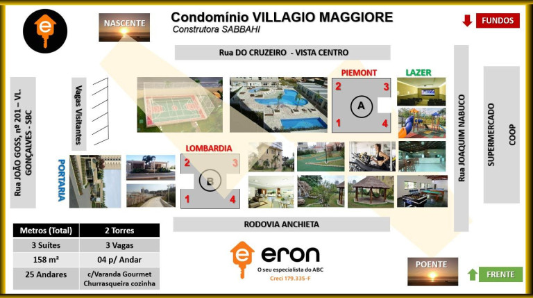 Imagem Apartamento com 3 Quartos à Venda, 158 m²