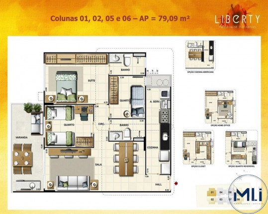 Imagem Imóvel com 3 Quartos à Venda, 79 m² em Cachambi - Rio De Janeiro Imagem Imóvel com 3 Quartos à Venda, 79 m² em Cachambi - Rio De Janeiro
