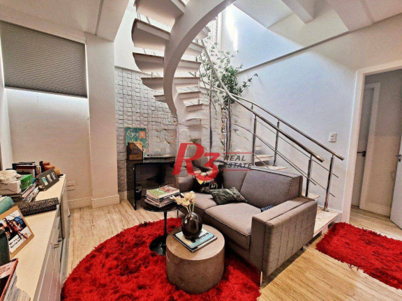 Imagem Cobertura com 3 Quartos à Venda, 190 m² em Embaré - Santos Imagem Cobertura com 3 Quartos à Venda, 190 m² em Embaré - Santos