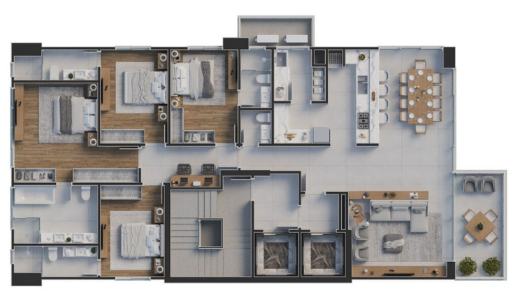 Imagem Apartamento com 4 Quartos à Venda, 180 m² em Centro - Balneário Camboriú
