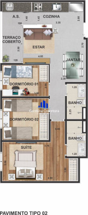 Imagem Apartamento com 2 Quartos à Venda, 56 m² em Vila São Luiz (valparaízo) - Barueri Imagem Apartamento com 2 Quartos à Venda, 56 m² em Vila São Luiz (valparaízo) - Barueri