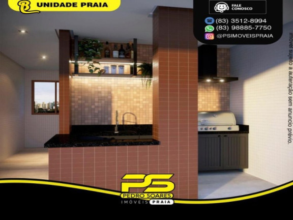 Imagem Apartamento com 1 Quarto à Venda, 33 m² em Jardim Oceania - João Pessoa Imagem Apartamento com 1 Quarto à Venda, 33 m² em Jardim Oceania - João Pessoa