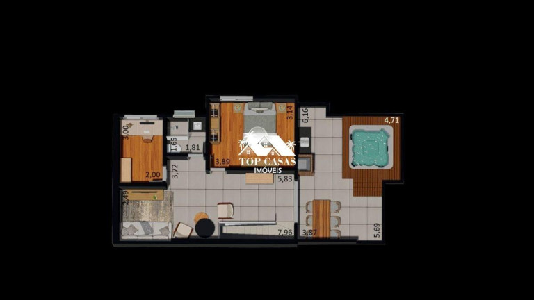 Imagem Apartamento com 2 Quartos à Venda, 68 m² em Vila Sao Pedro - São Pedro Da Aldeia