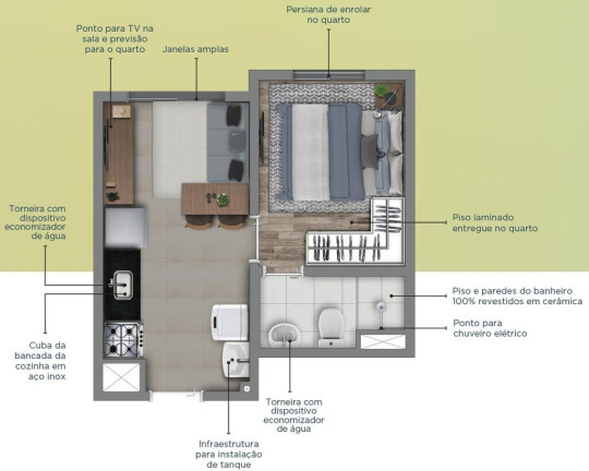 Imagem Imóvel com 2 Quartos à Venda, 33 m² em Mooca - São Paulo Imagem Imóvel com 2 Quartos à Venda, 33 m² em Mooca - São Paulo