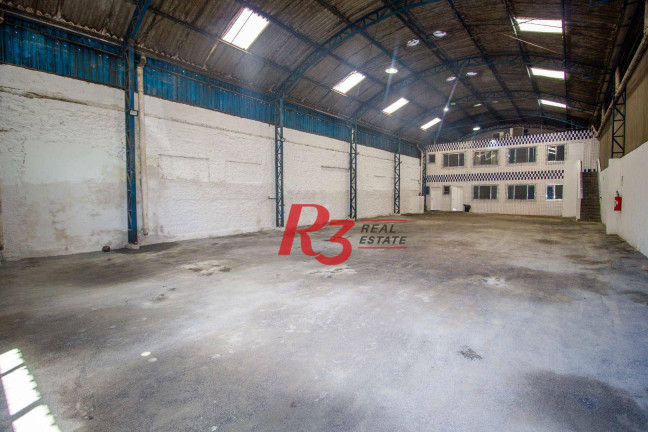 Galpão para Alugar, 500 m² em Vila Matias - Santos