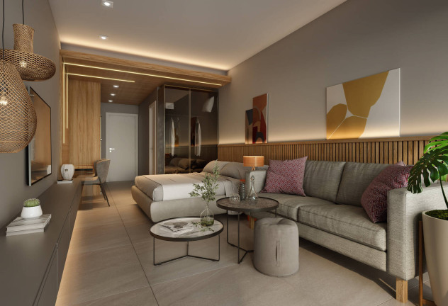 Imagem Apartamento com 1 Quarto à Venda, 32 m² em Tamandaré Imagem Apartamento com 1 Quarto à Venda, 32 m² em Tamandaré