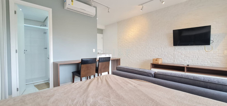 Imagem Apartamento com 1 Quarto para Alugar, 40 m² em Brooklin - São Paulo Imagem Apartamento com 1 Quarto para Alugar, 40 m² em Brooklin - São Paulo