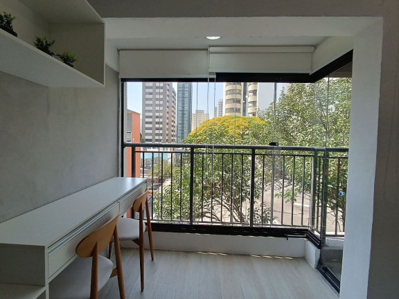 Imagem Apartamento com 1 Quarto para Alugar, 25 m² em Campo Belo - São Paulo