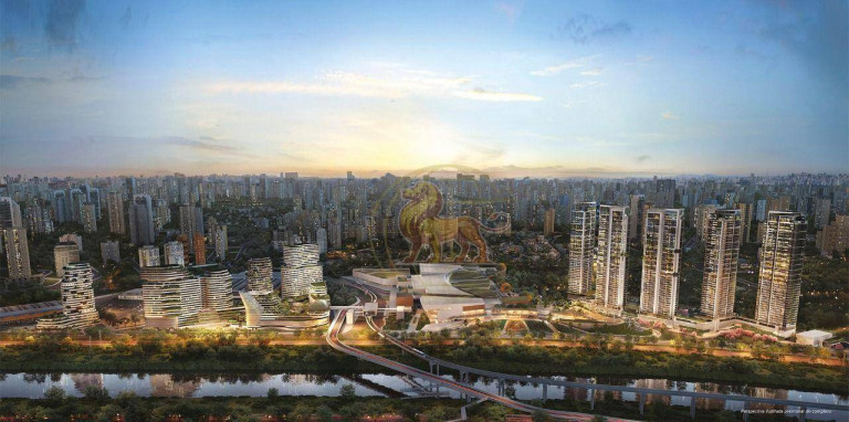 Apartamento com 3 Quartos à Venda, 166 m² em Panamby - São Paulo